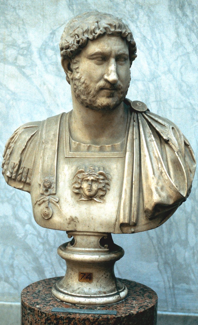 哈德良（Hadrian），罗马皇帝（117年起） 作者 不明