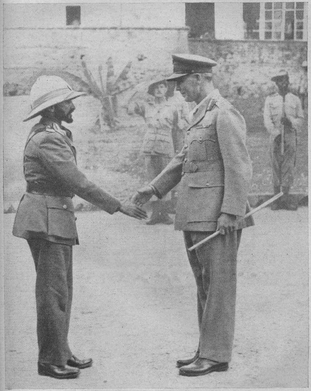 海尔·塞拉西和坎宁安将军，1941年 作者 不明