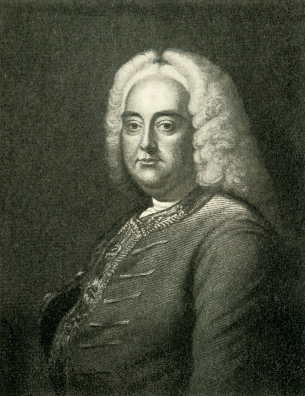 亨德尔（Handel），18世纪中叶，1907年。 作者 不明