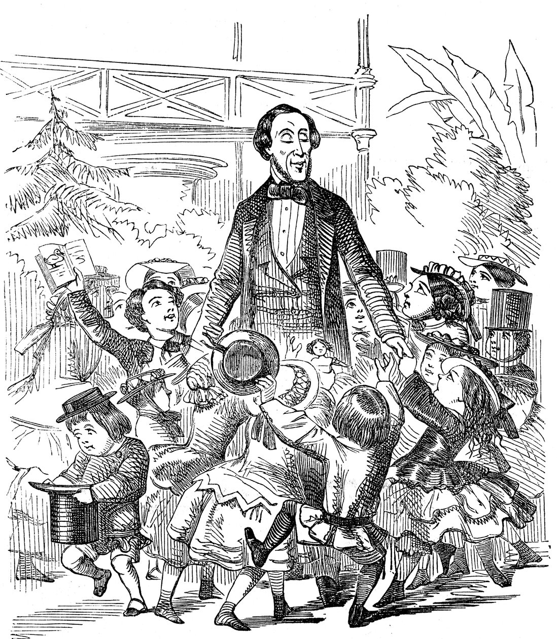 汉斯·克里斯蒂安·安徒生1805-1875年，丹麦作家，1857年 作者 不明
