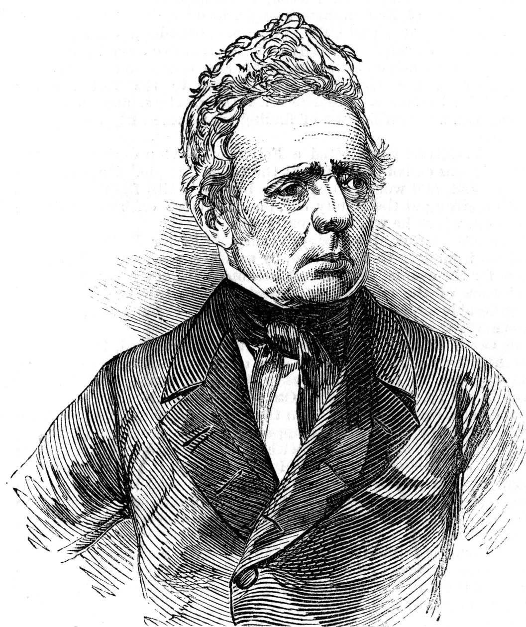 汉斯·克里斯汀·奥斯特（Hans Christian Oersted），丹麦物理学家，1851年 作者 不明