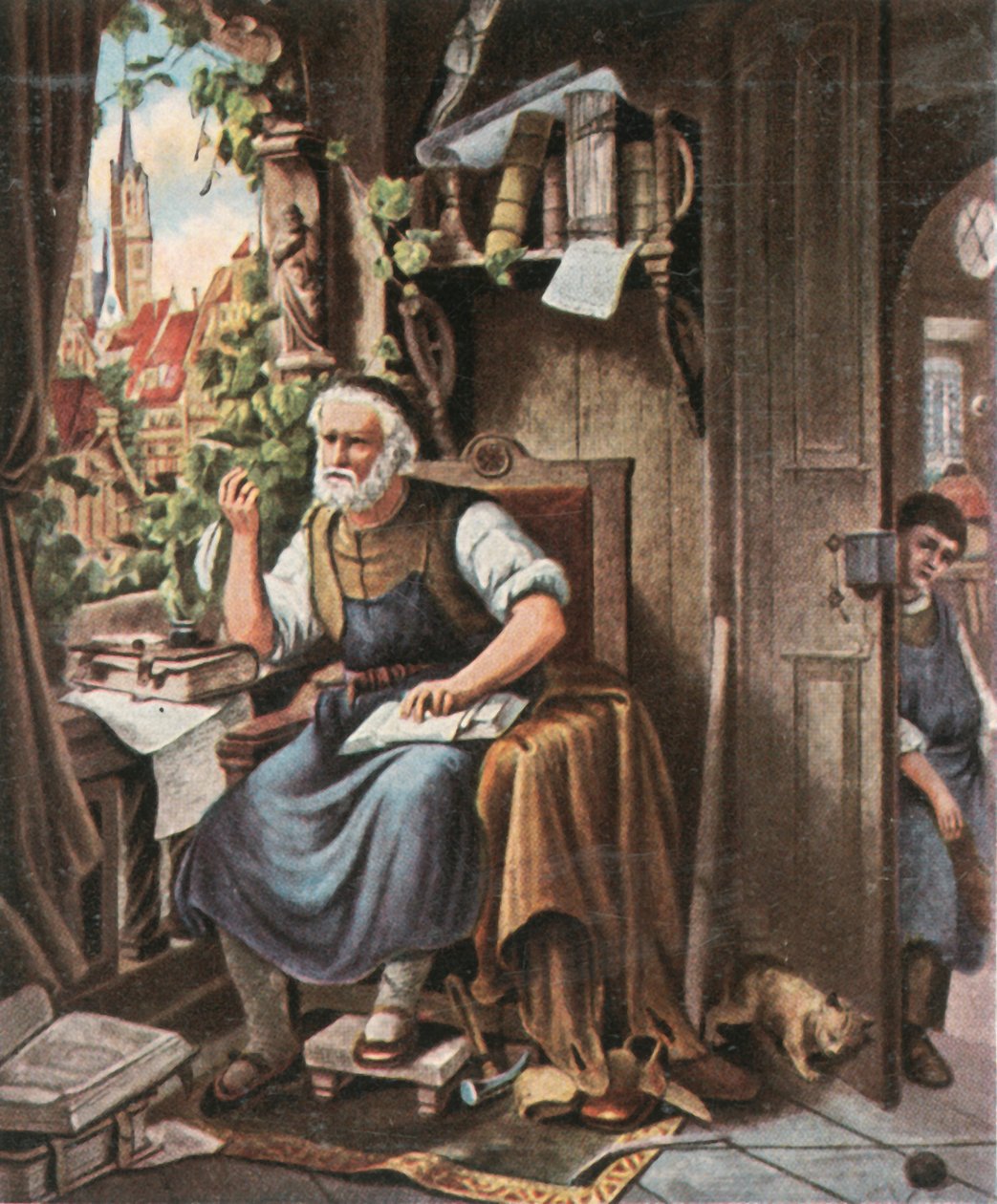 汉斯·萨克斯（Hans Sachs），1936年。 作者 不明