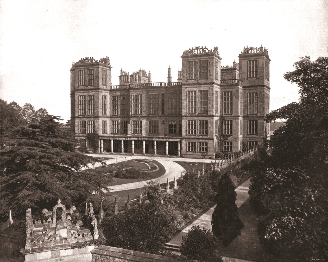 哈德威克·霍尔（Hardwick Hall），德比郡，1894年。 作者 不明