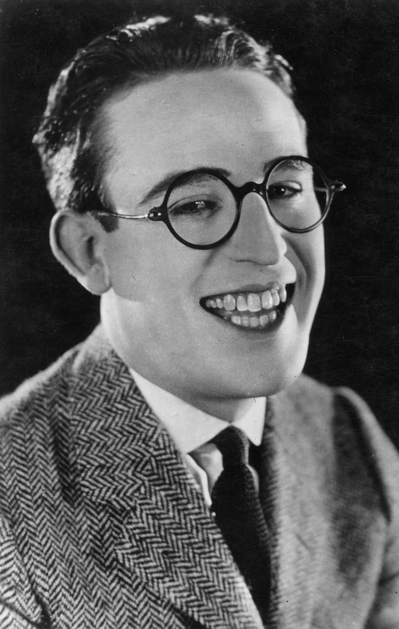 哈罗德·劳埃德（Harold Lloyd）1893-1971，美国演员和电影制片人，1920年代 作者 不明