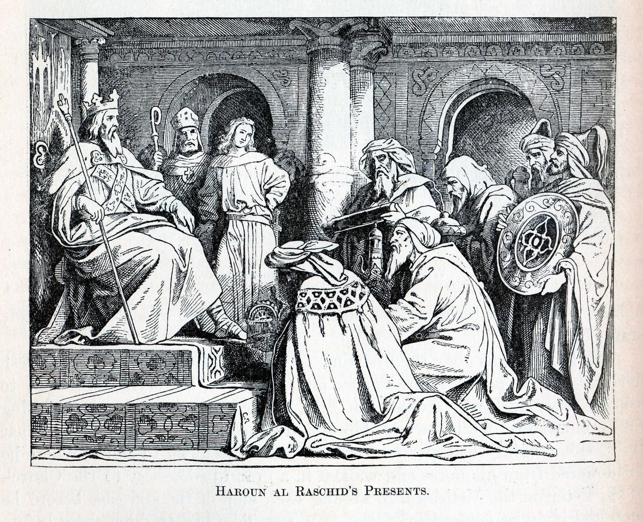 Haroun al Raschids礼物，1882年 作者 不明