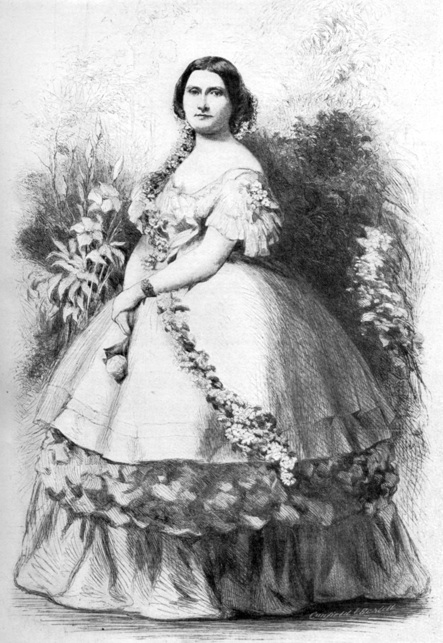 Harriet Lane 1830-1903，19世纪，1908年 作者 不明