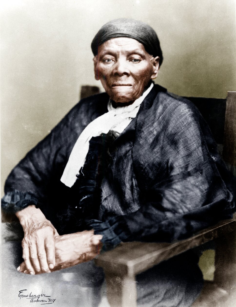 美国反奴隶活动家哈里特·塔布曼（Harriet Tubman），c1900 作者 不明