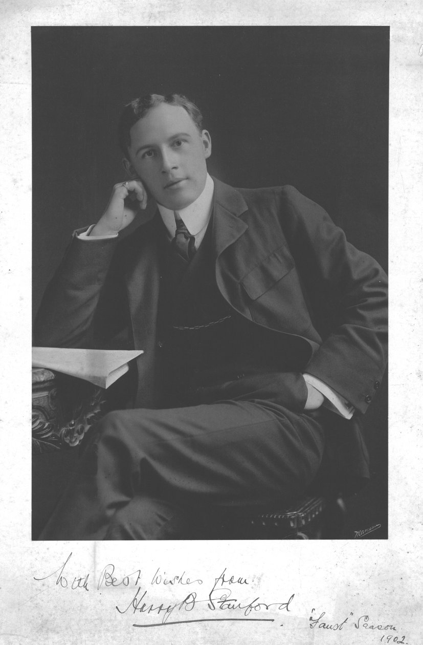 哈里·斯坦福（Harry B Stanford），1902年。 作者 不明