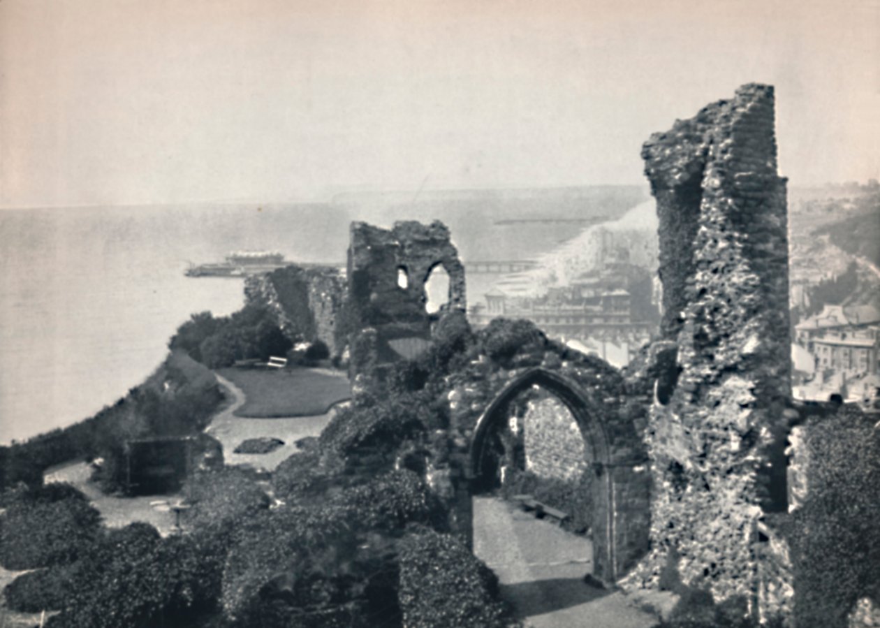 黑斯廷斯-城堡，1895年 作者 不明