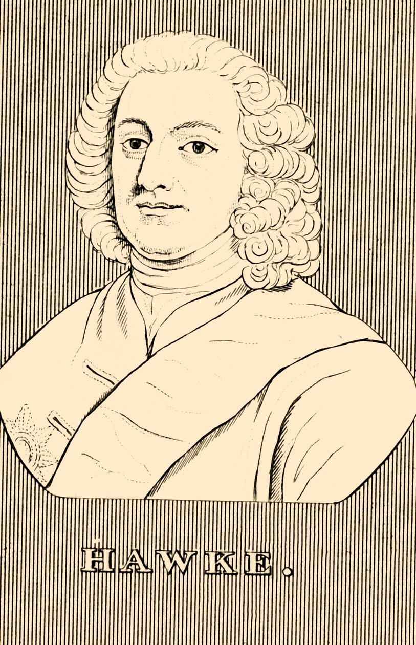霍克（Hawke），1705-1781年，1830年。 作者 不明