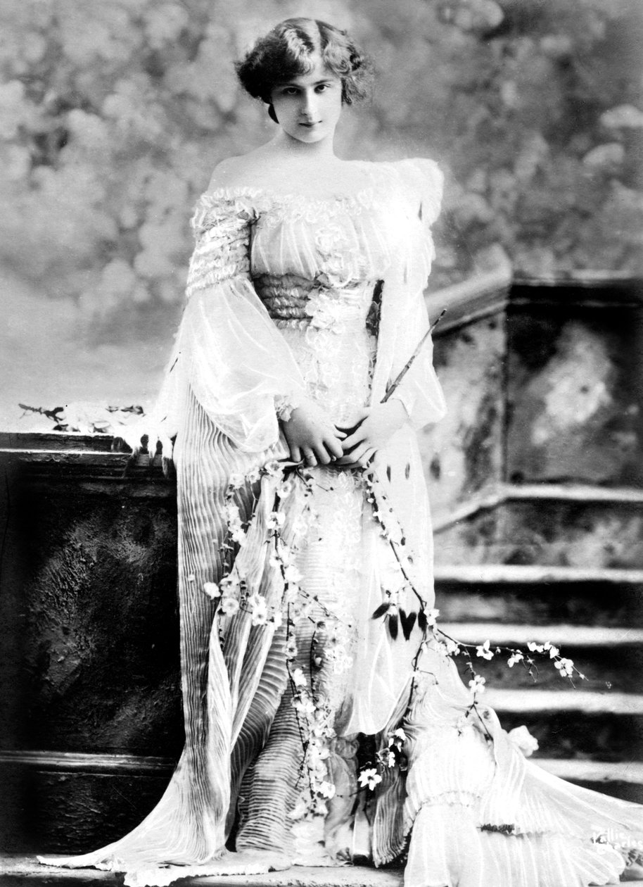榛树汤姆森（Hazel Thomson），女演员，1900年代 作者 不明
