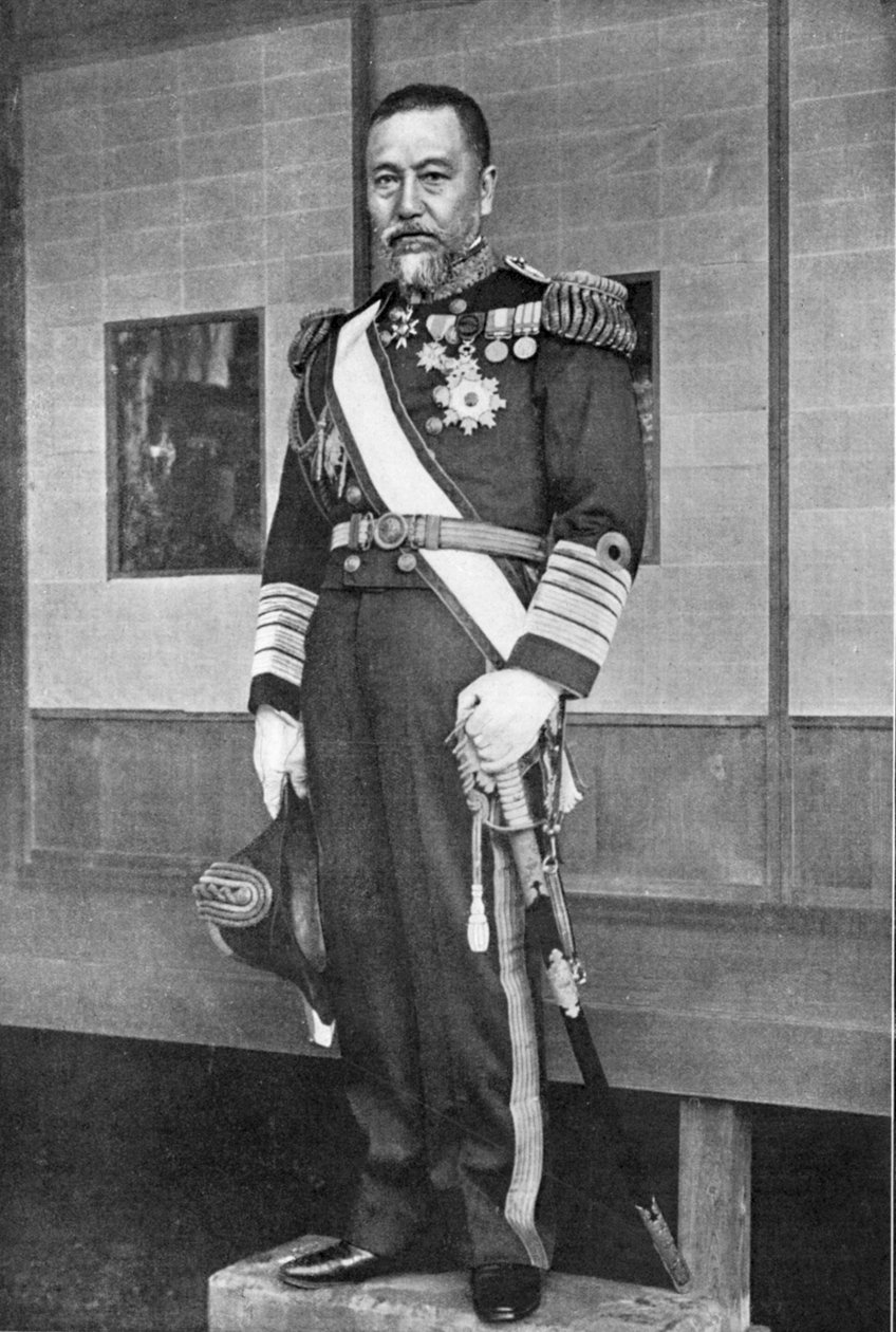 1904-5日俄战争中，日本海军司令多哥Heiachiro 作者 不明