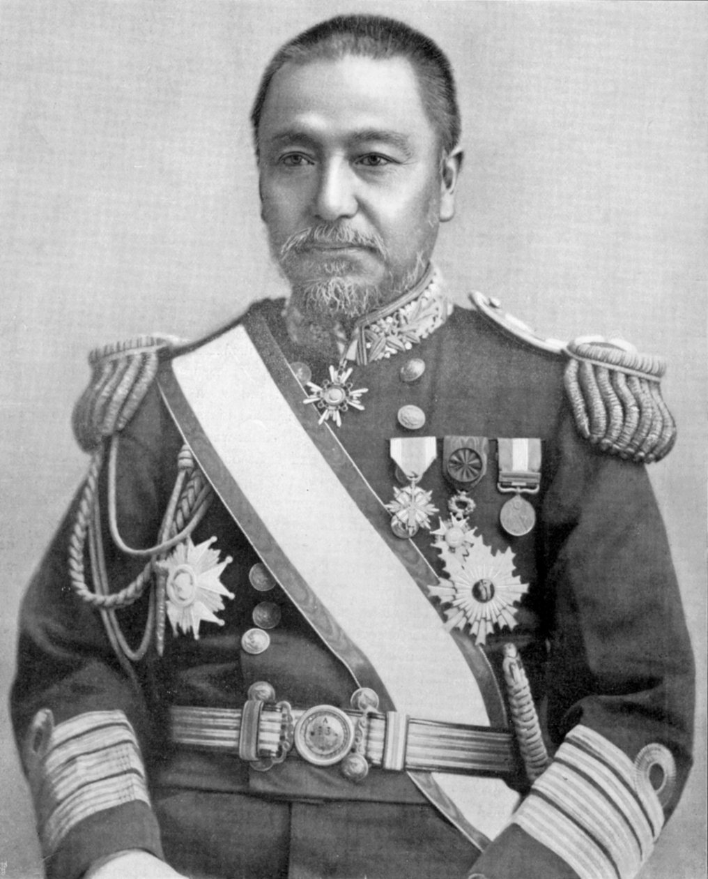 日俄战争司令多哥平八郎（1904-5） 作者 不明