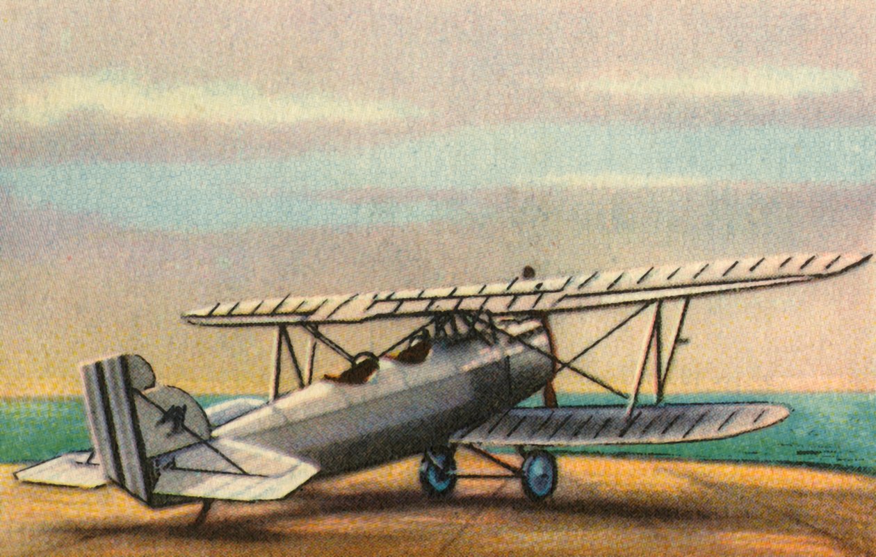 Heinkel HD 22b训练飞机，1920年代，1932年。 作者 不明
