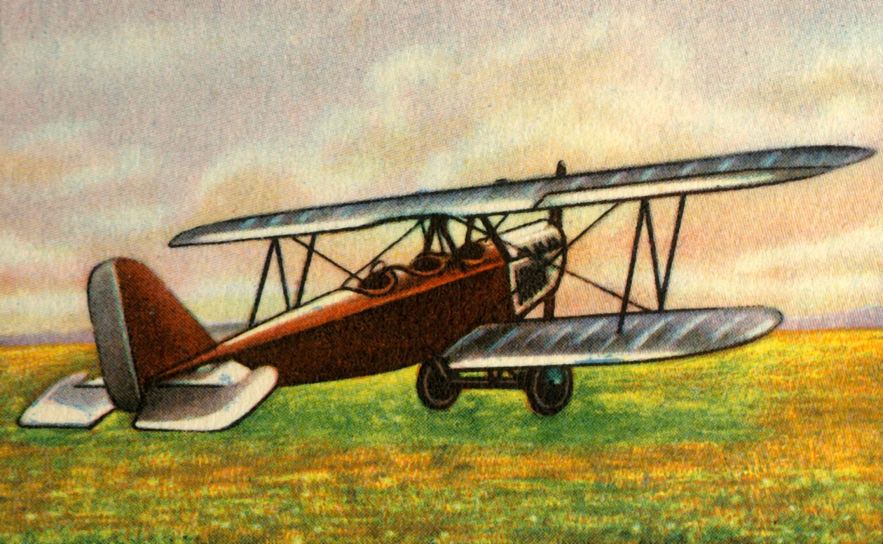 亨氏HD 29双翼飞机，1920年代，1932年。 作者 不明