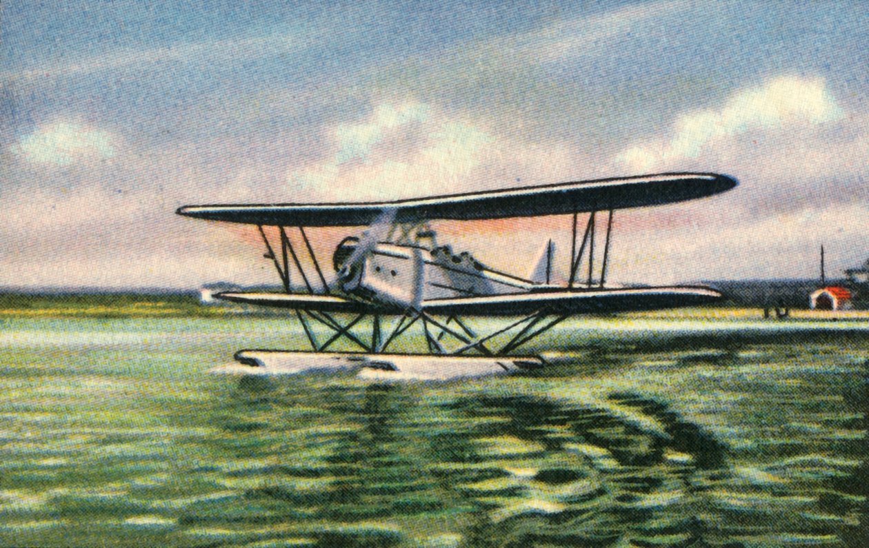 Heinkel HD 42水上飞机，1920年代，1932年。 作者 不明
