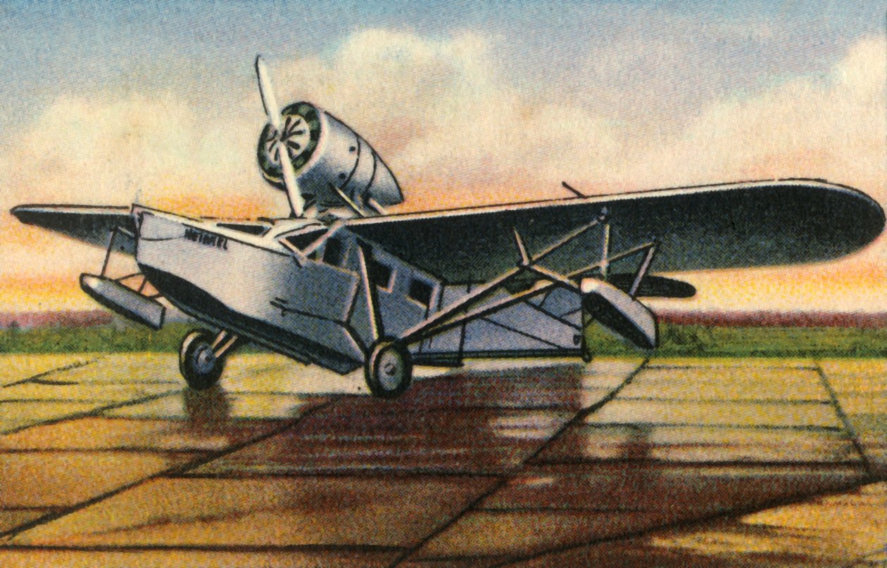 Heinkel He 57 Heron飞机，1932年。 作者 不明