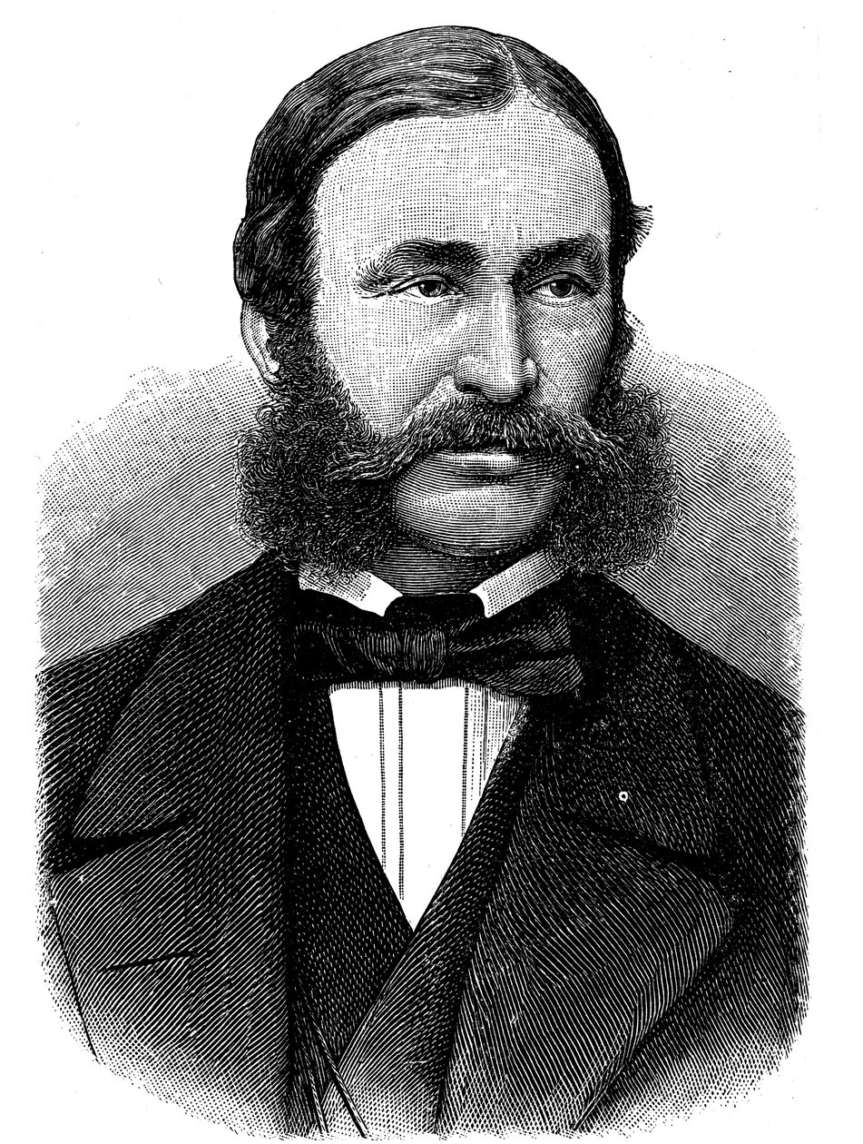 Heinrich Barth 1821-1865年，德国地理学家和北非和中非探险家 作者 不明