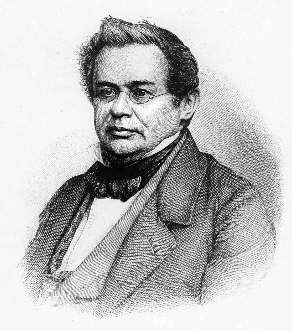 海因里希·弗里德里希·埃米尔·伦茨（Heinrich Friedrich Emil Lenz），俄罗斯-德国物理学家，十九世纪 作者 不明