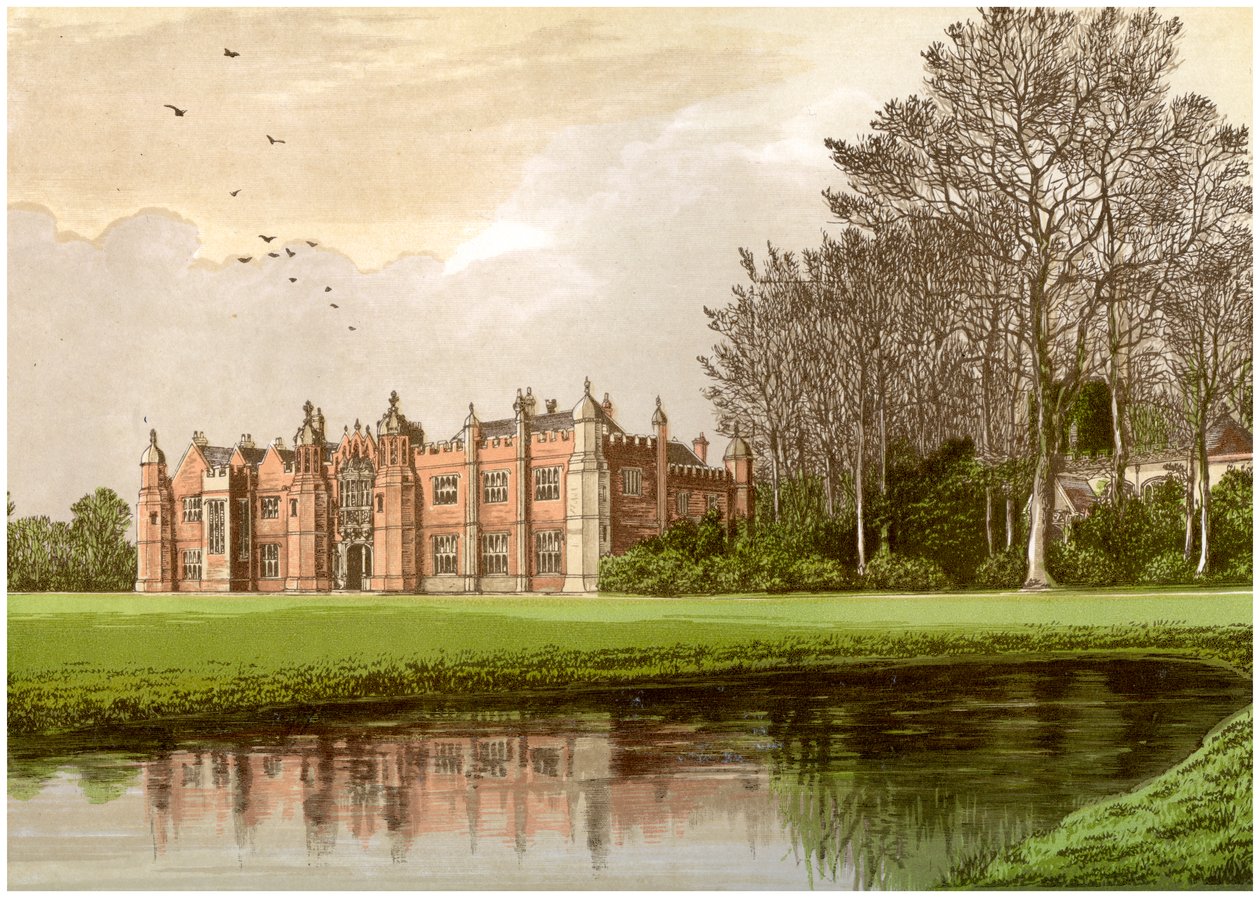 萨福克的Hengrave Hall，盖奇家族的住所，c1880 作者 不明