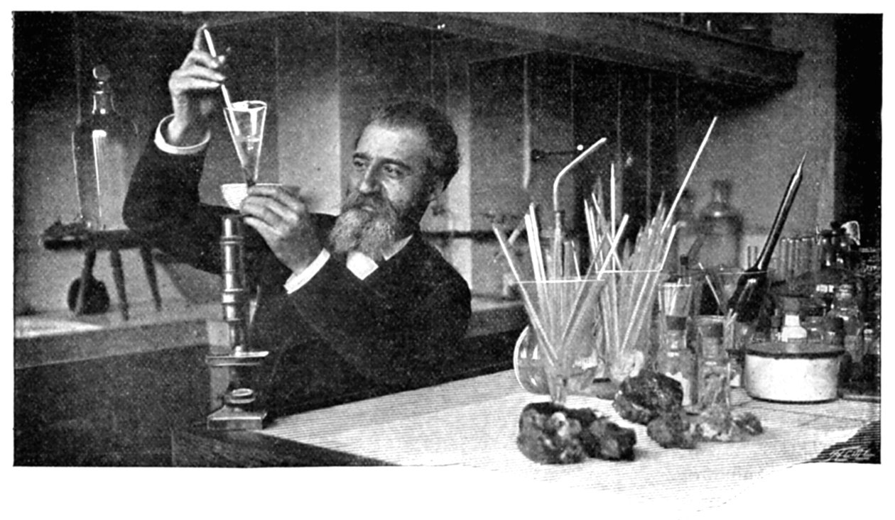 法国化学家亨利·莫桑（Henri Moissan），c1900年 作者 不明