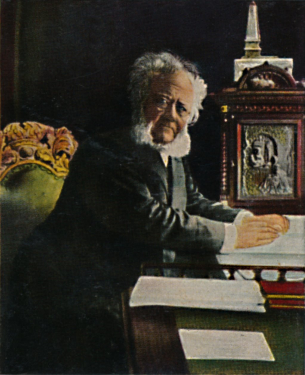 易卜生（Henrik Ibsen）1828-1906，1934年。 作者 不明