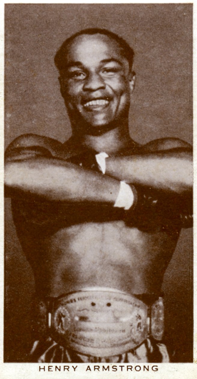 亨利·阿姆斯特朗（Henry Armstrong），美国拳击手，1938年 作者 不明