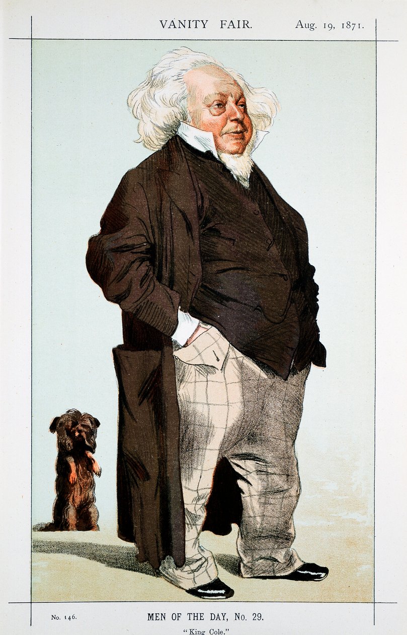 亨利·科尔（Henry Cole），英国设计师，公务员和作家，1871年 作者 不明