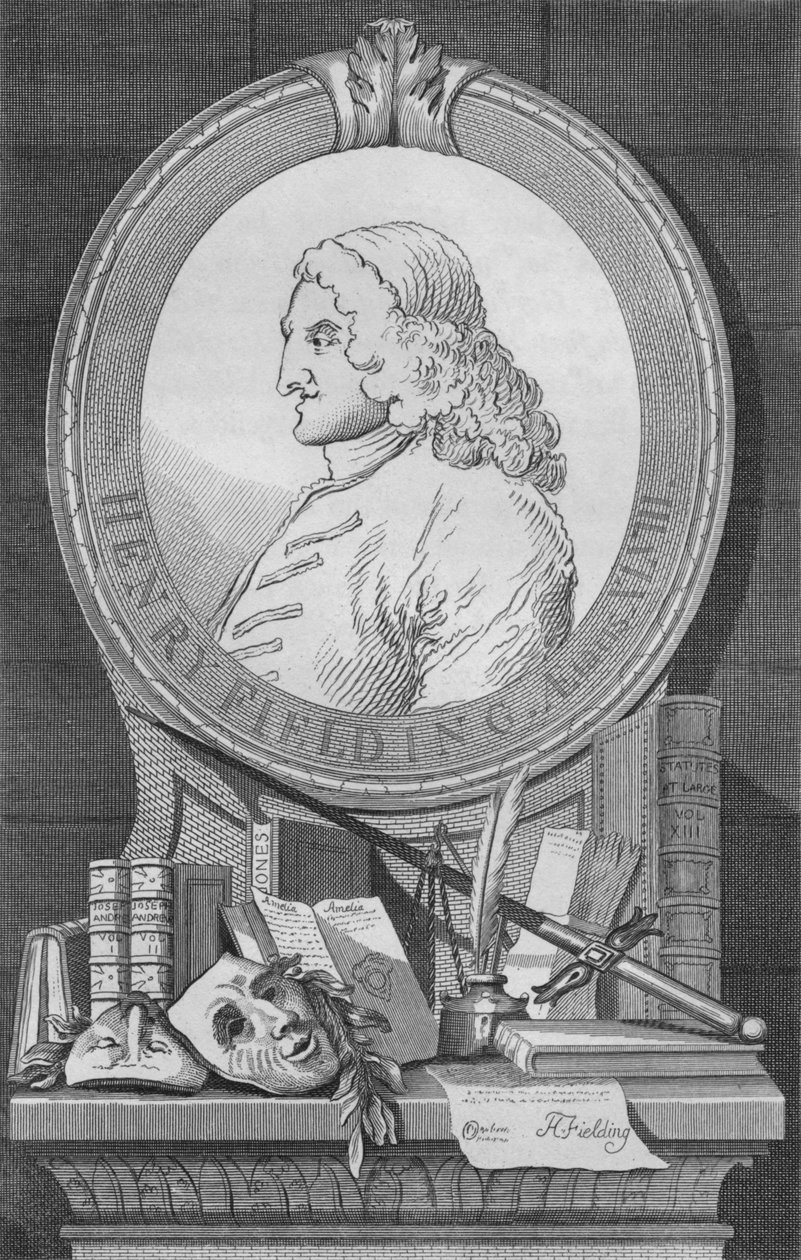 亨利·菲尔丁（Henry Fielding），c1754，1827年。 作者 不明