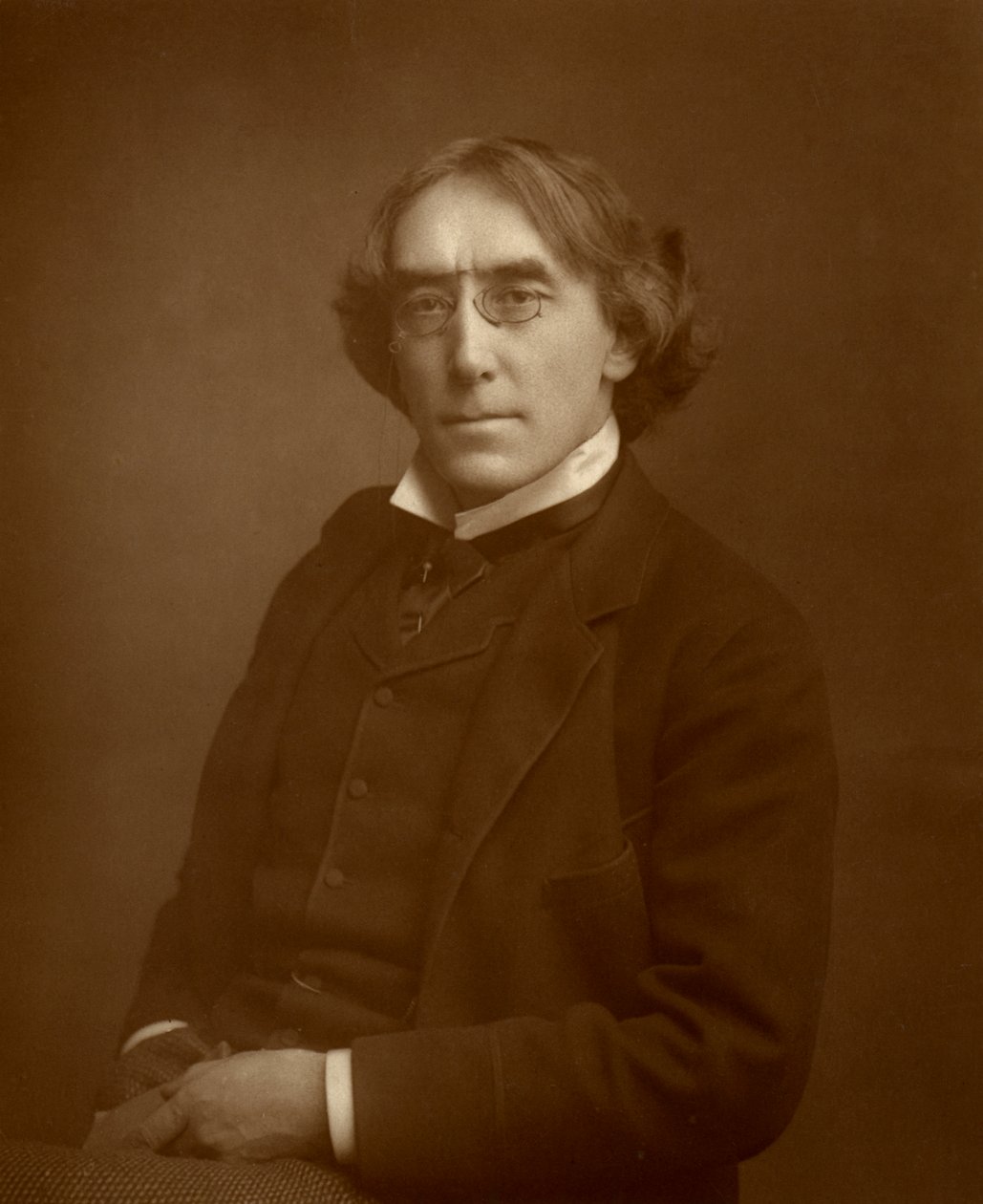 亨利·欧文（Henry Irving），英国演员，1884年 作者 不明