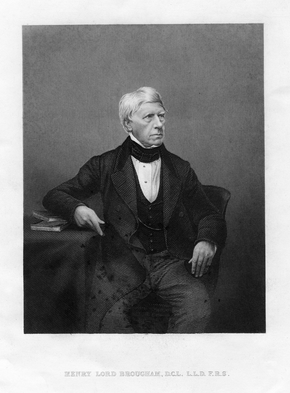 亨利·彼得·布劳姆（Henry Peter Brougham），布劳姆男爵和沃克斯（Vaux），苏格兰出生的英国法学家和政治家 作者 不明