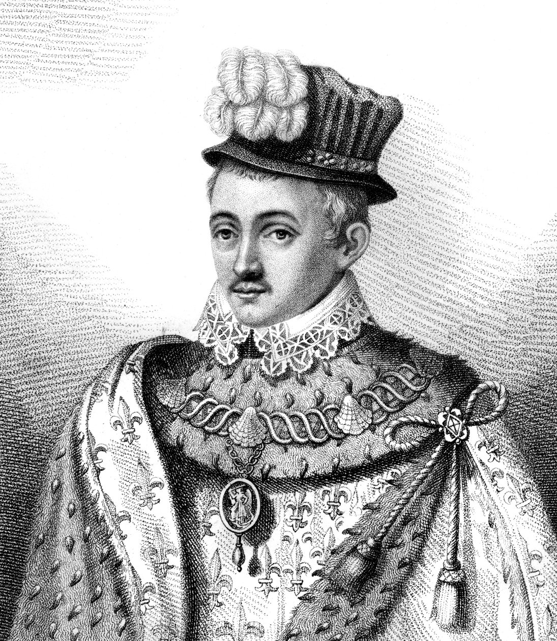 亨利·斯图尔特（Henry Stuart），达恩利勋爵（Lord Darnley），苏格兰女王玛丽（Mary）的第二任丈夫，1803年 作者 不明