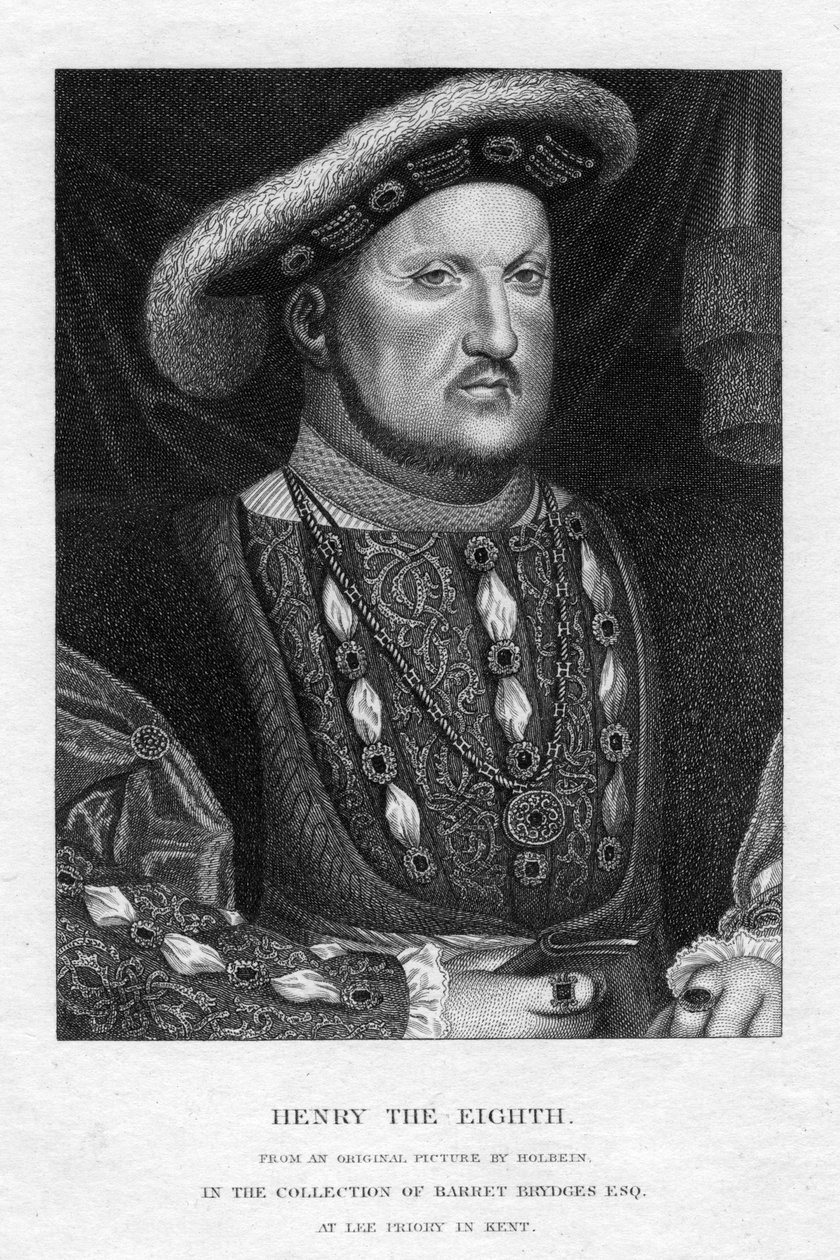英格兰的亨利八世，1491-1547年 作者 不明