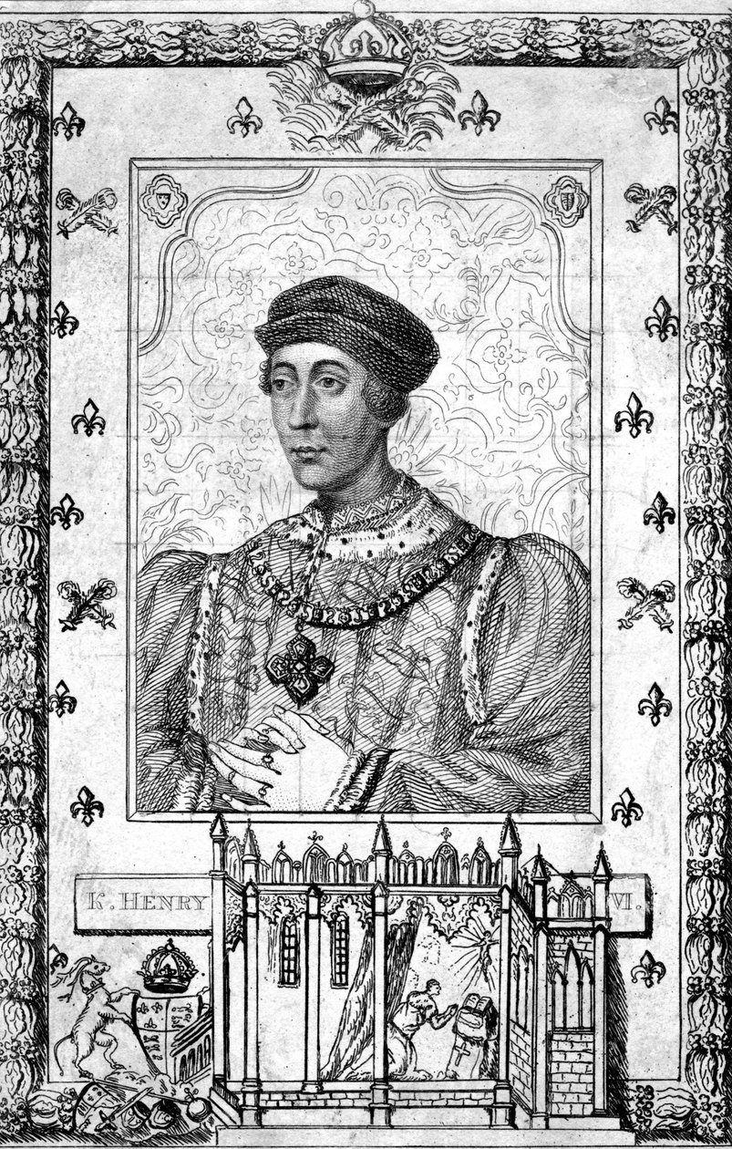 英格兰亨利六世（1421-1471） 作者 不明