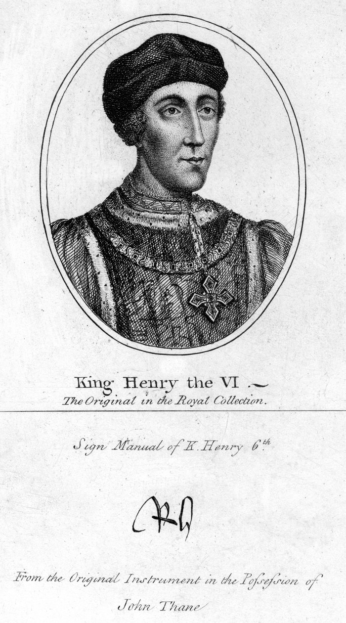 英格兰亨利六世（1421-1471） 作者 不明