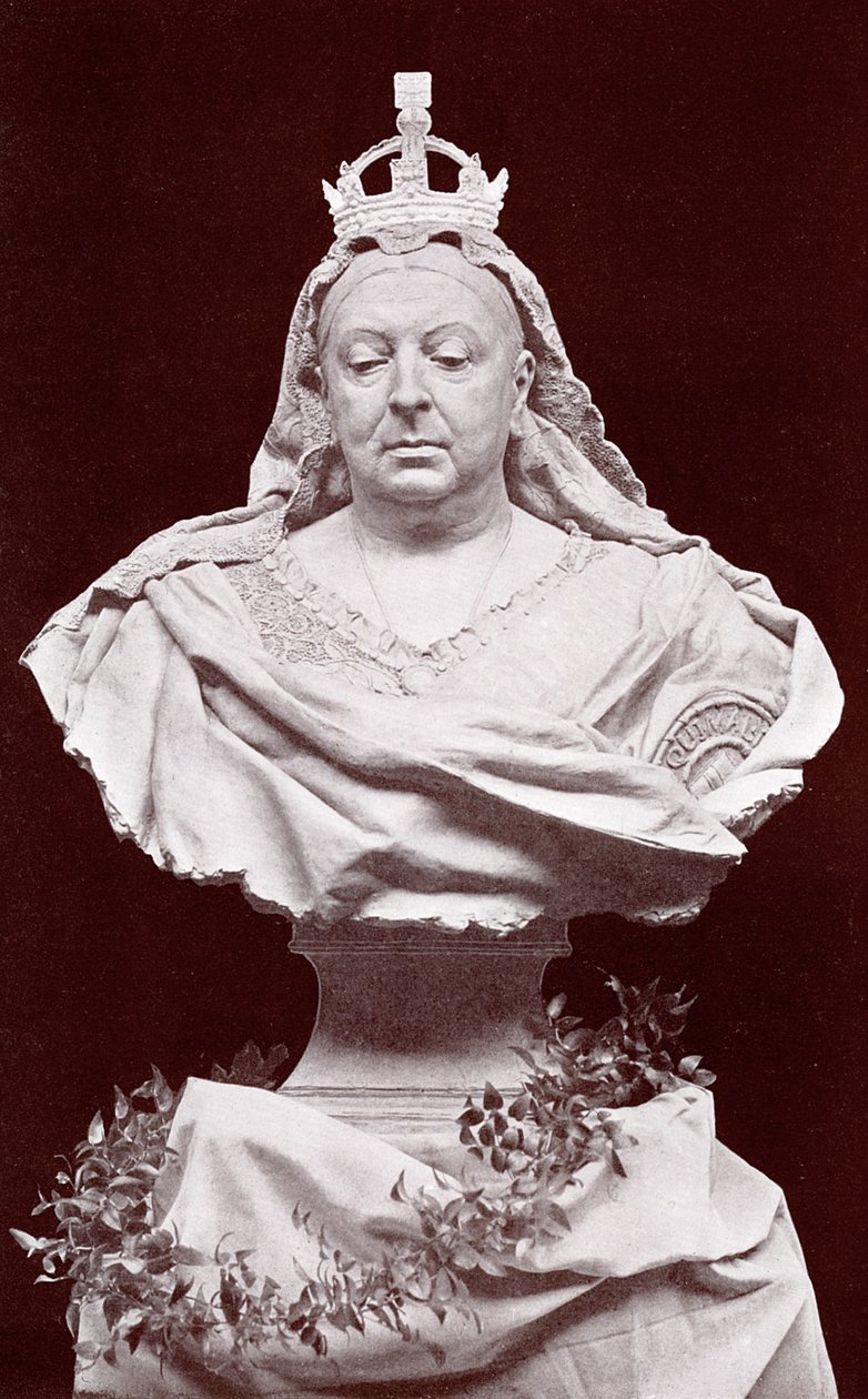 维多利亚女王Late下，1901年 作者 不明
