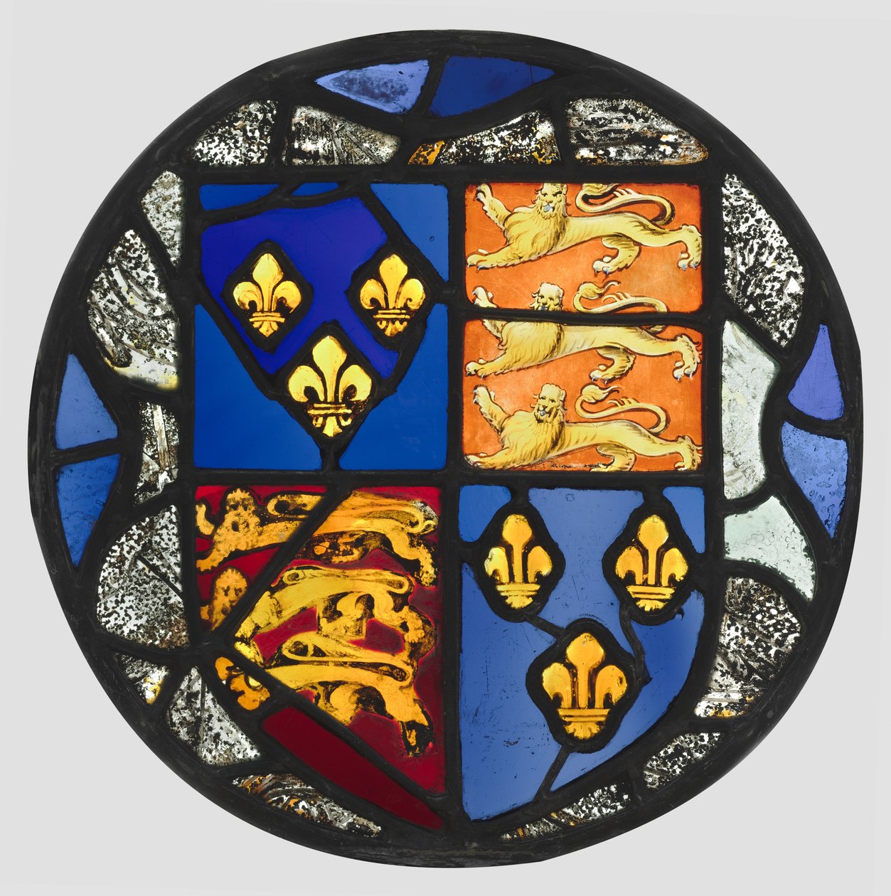 纹章学Roundel，1500年代。 作者 不明