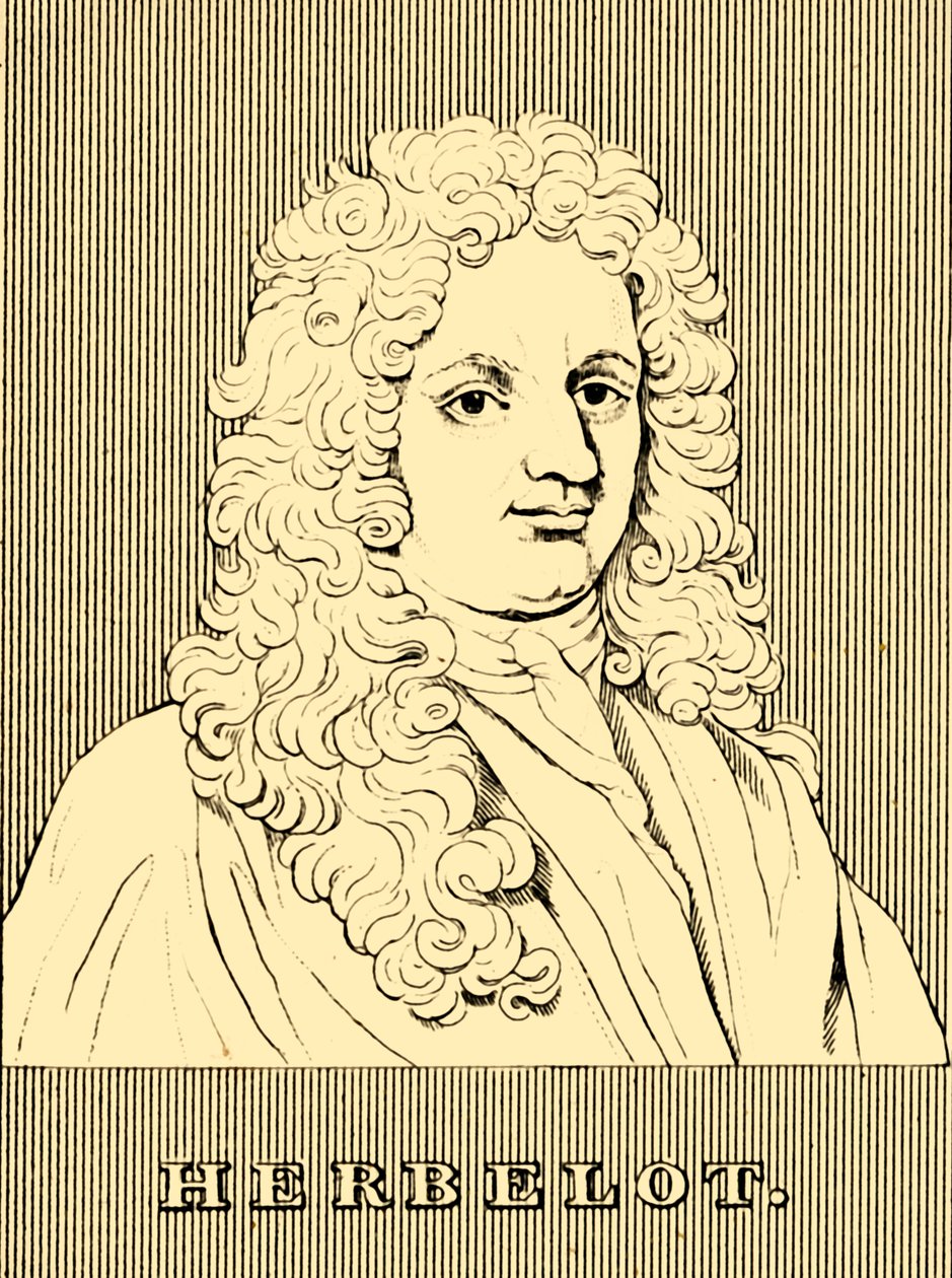 赫伯洛（Herpelot），1625-1695，1830年。 作者 不明