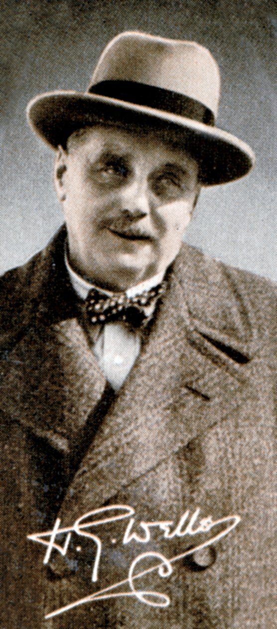 赫伯特·乔治·HG·威尔斯1866-1946年，英国作家，1935年 作者 不明