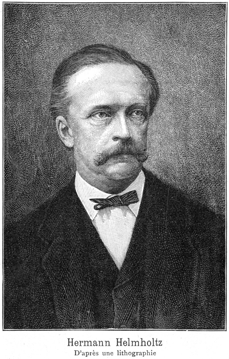 Hermann von Helmholtz 1821-1894，德国物理学家，19世纪 作者 不明