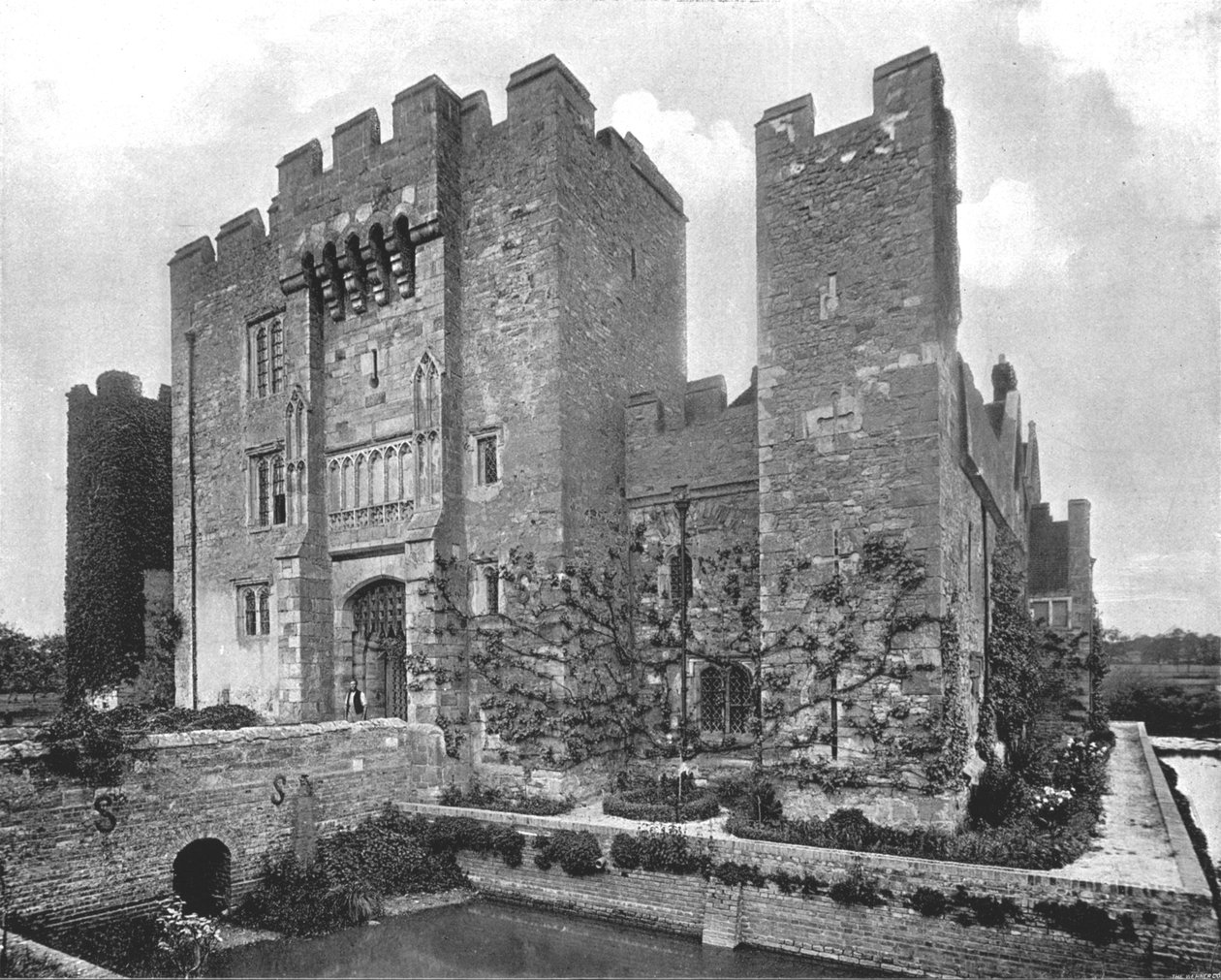 肯特（Hent）城堡（Hever Castle），1894年。 作者 不明