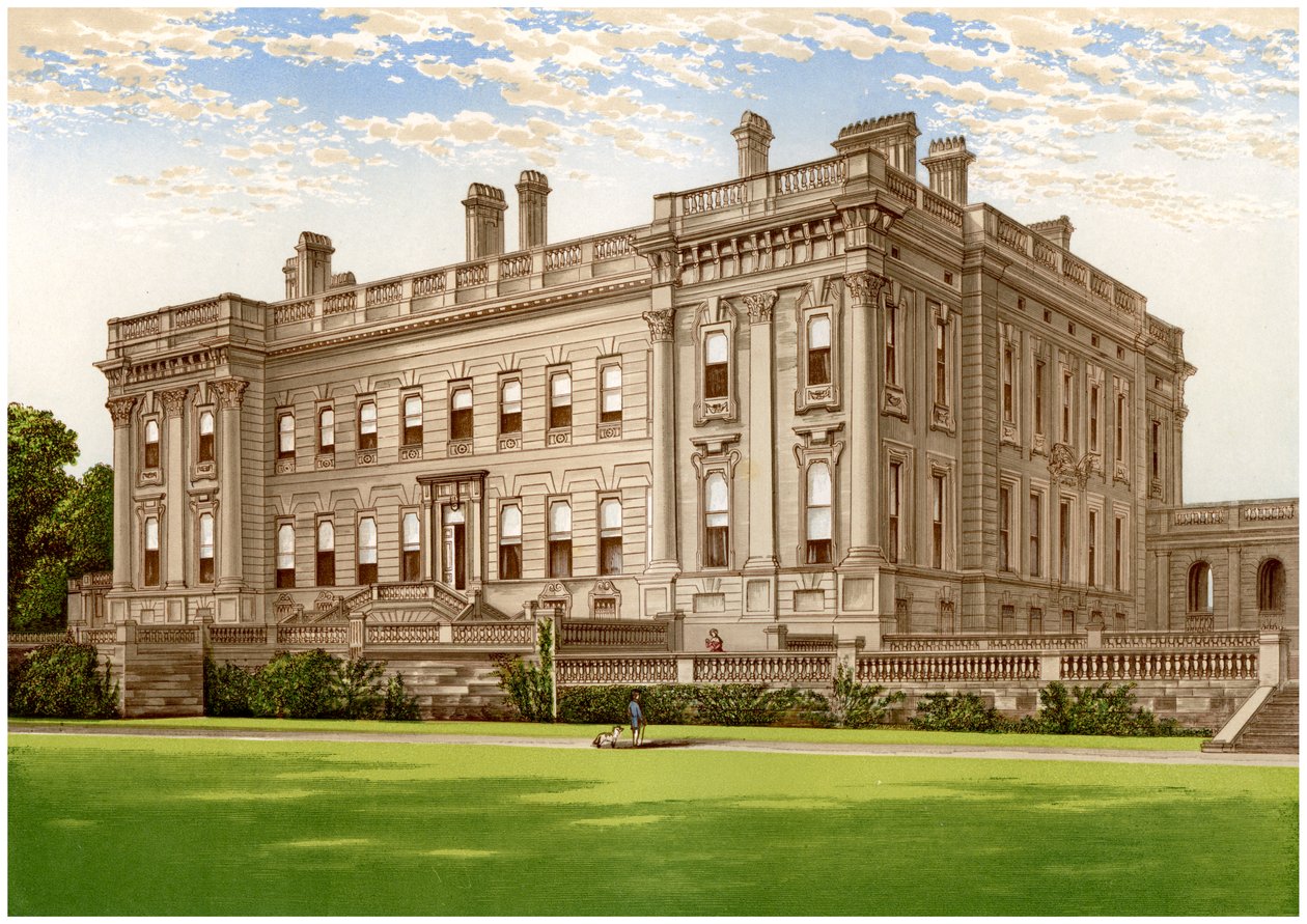 牛津郡海斯罗普（Heythrop），布拉西家族的故乡，建于1880年 作者 不明