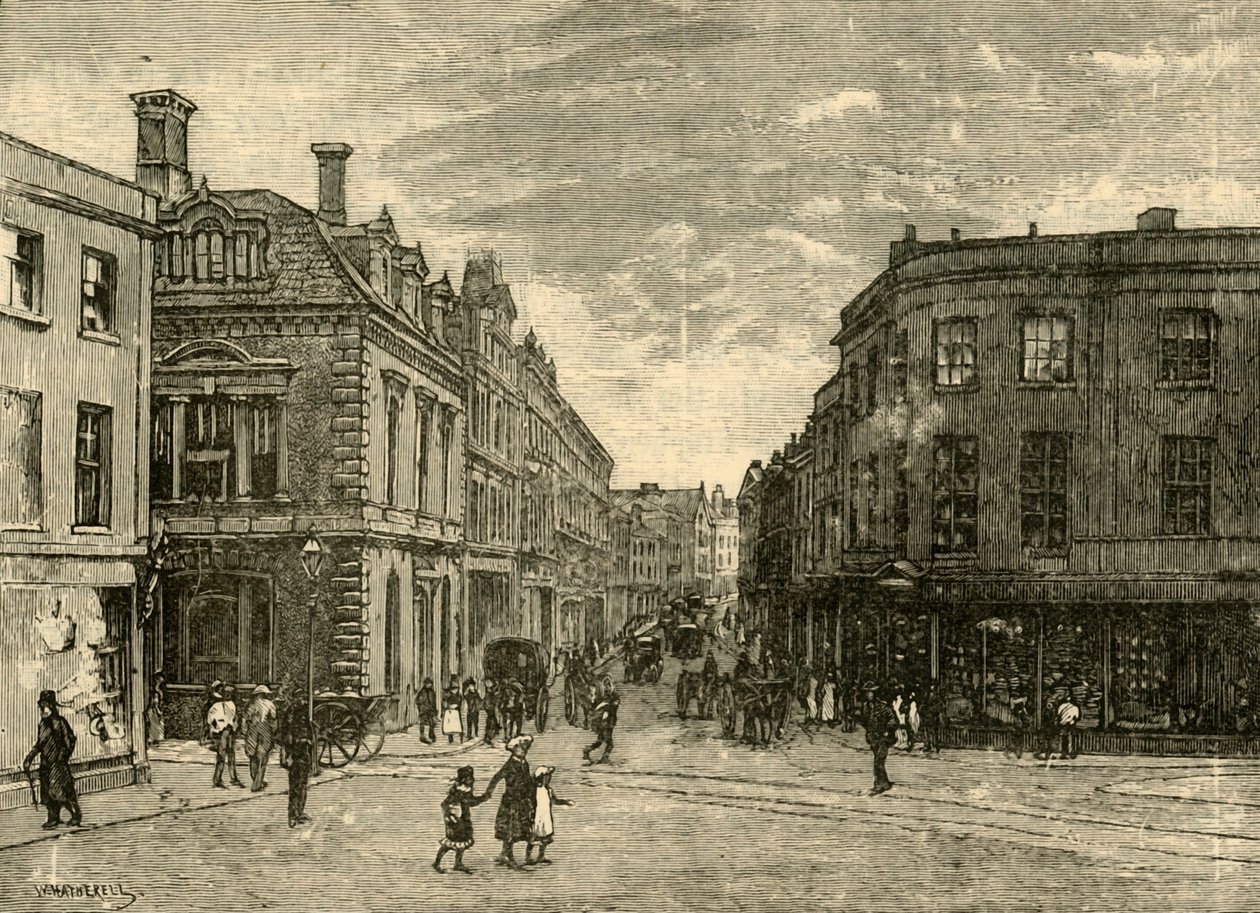 纽波特大街（High Street），1898年。 作者 不明