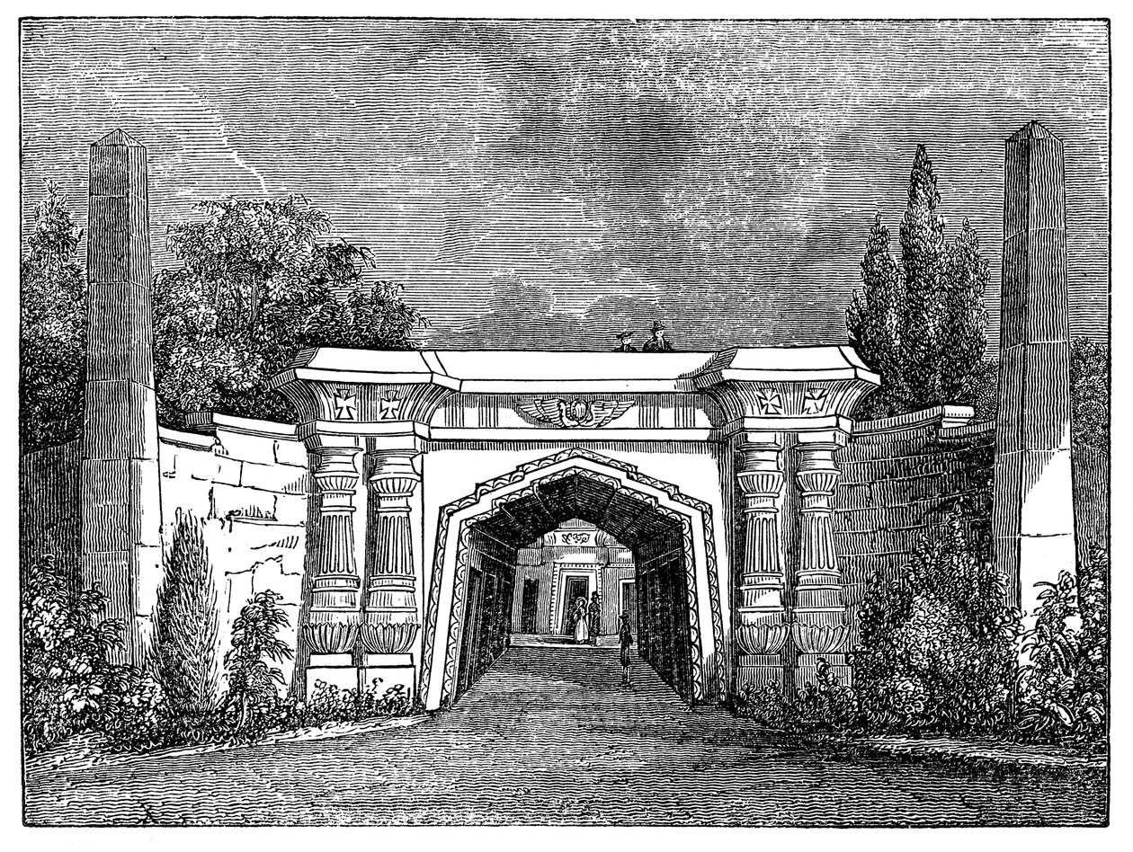 海格特公墓，伦敦，1838年 作者 不明