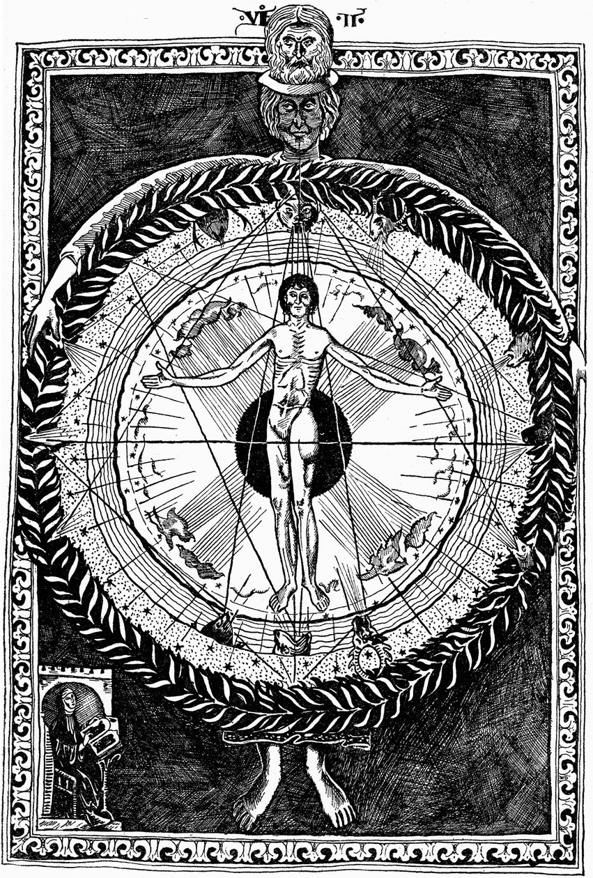 Bingen 1098-1179的Hildegard，德国女神和神秘主义者 作者 不明