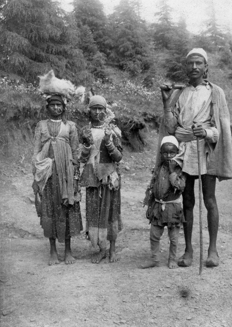 Chakrata，1917年，山部落人 作者 不明