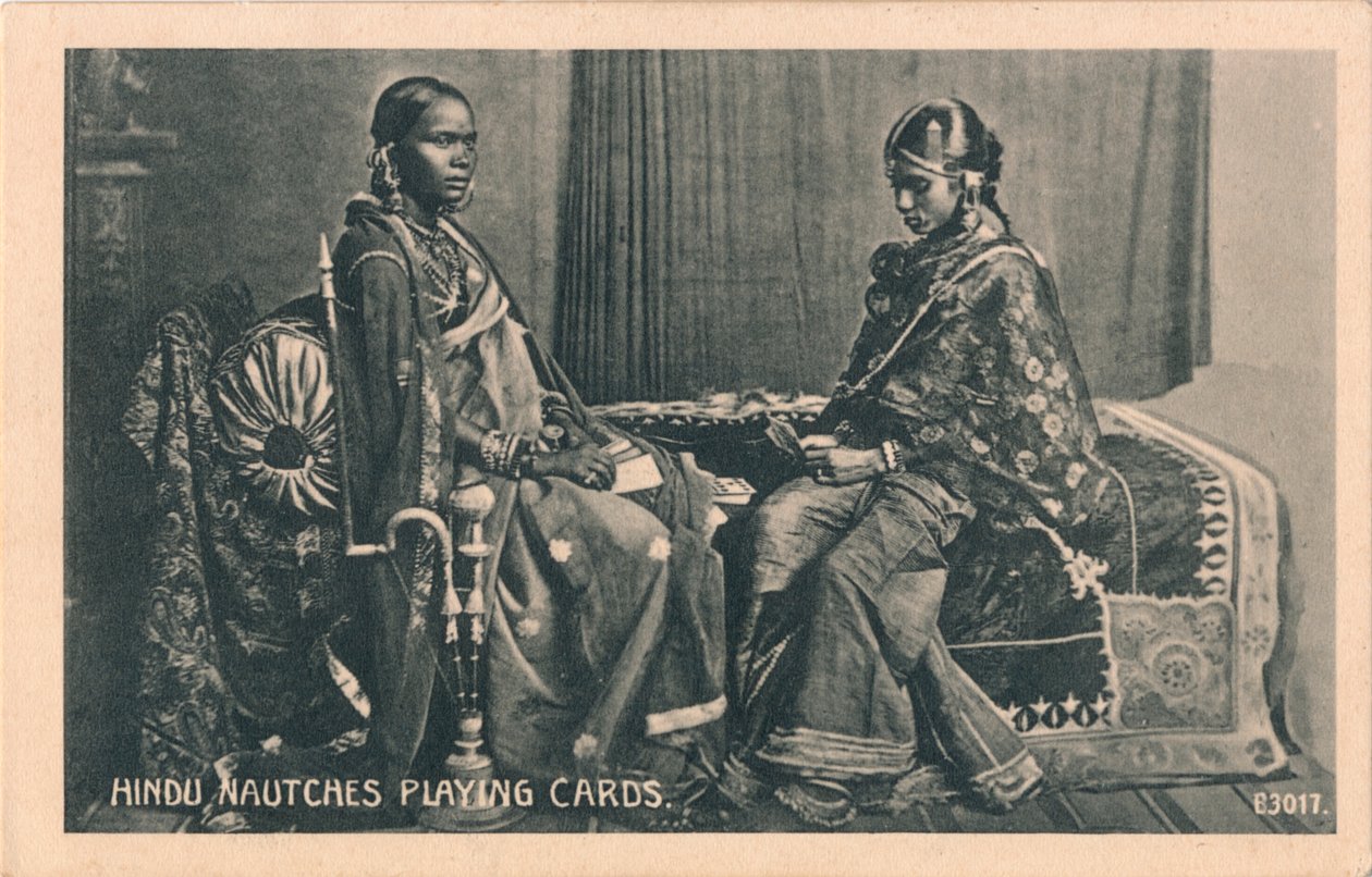 印度拿铁扑克牌，c1910 作者 不明