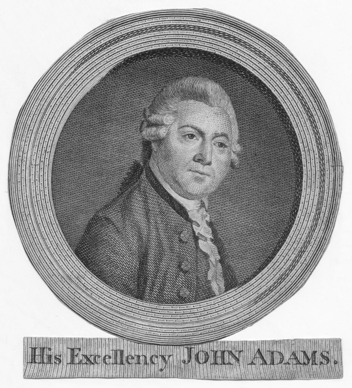 约翰·亚当斯（John Adams）阁下，c1783年。 作者 不明