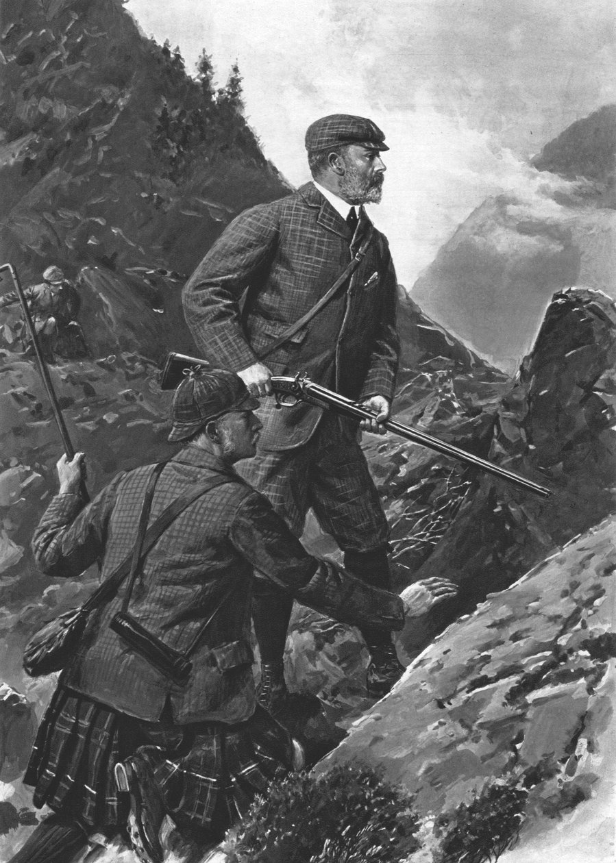 1901年，爱德华七世国王je下。 作者 不明