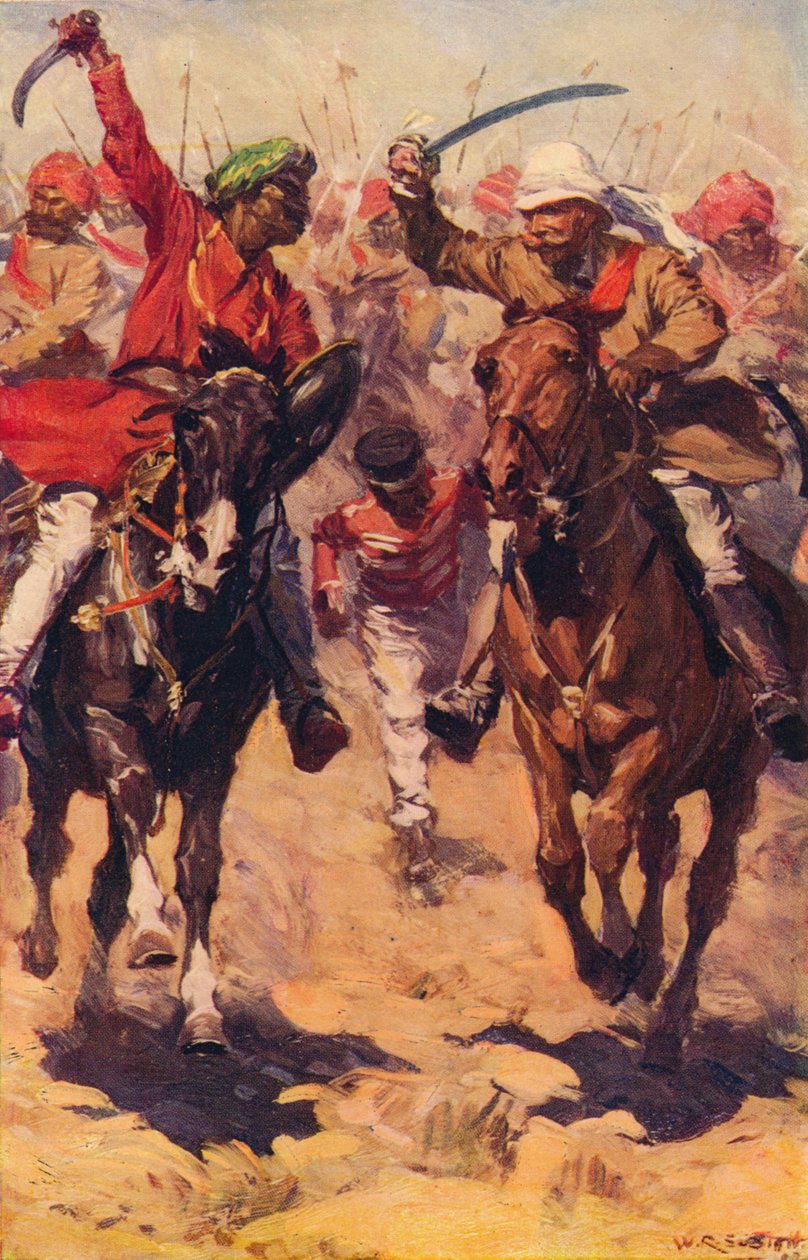 霍德森在罗塔克（Rohtak），1857年c1912年 作者 不明